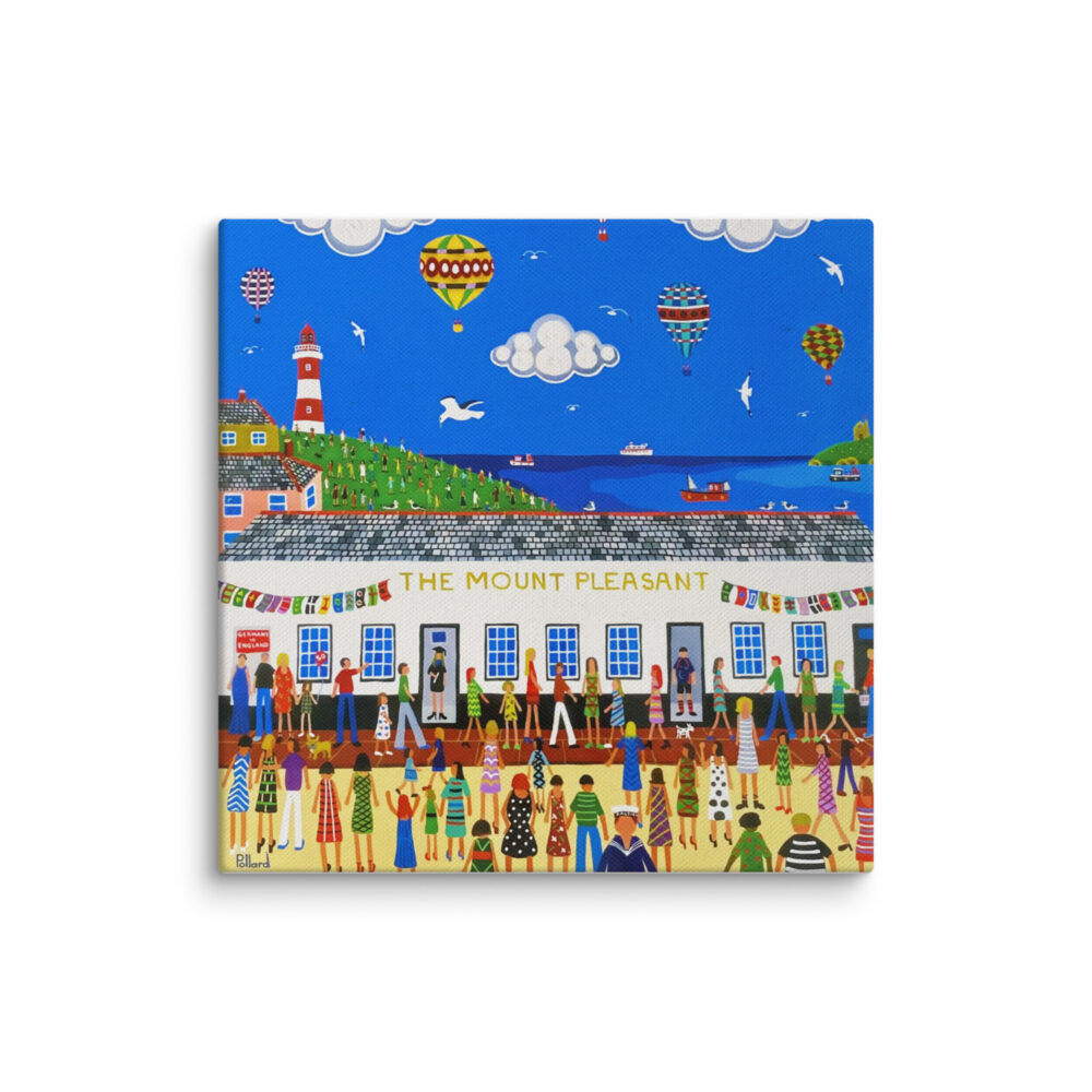Mount Pleasant 10″×10″ Canvas Print