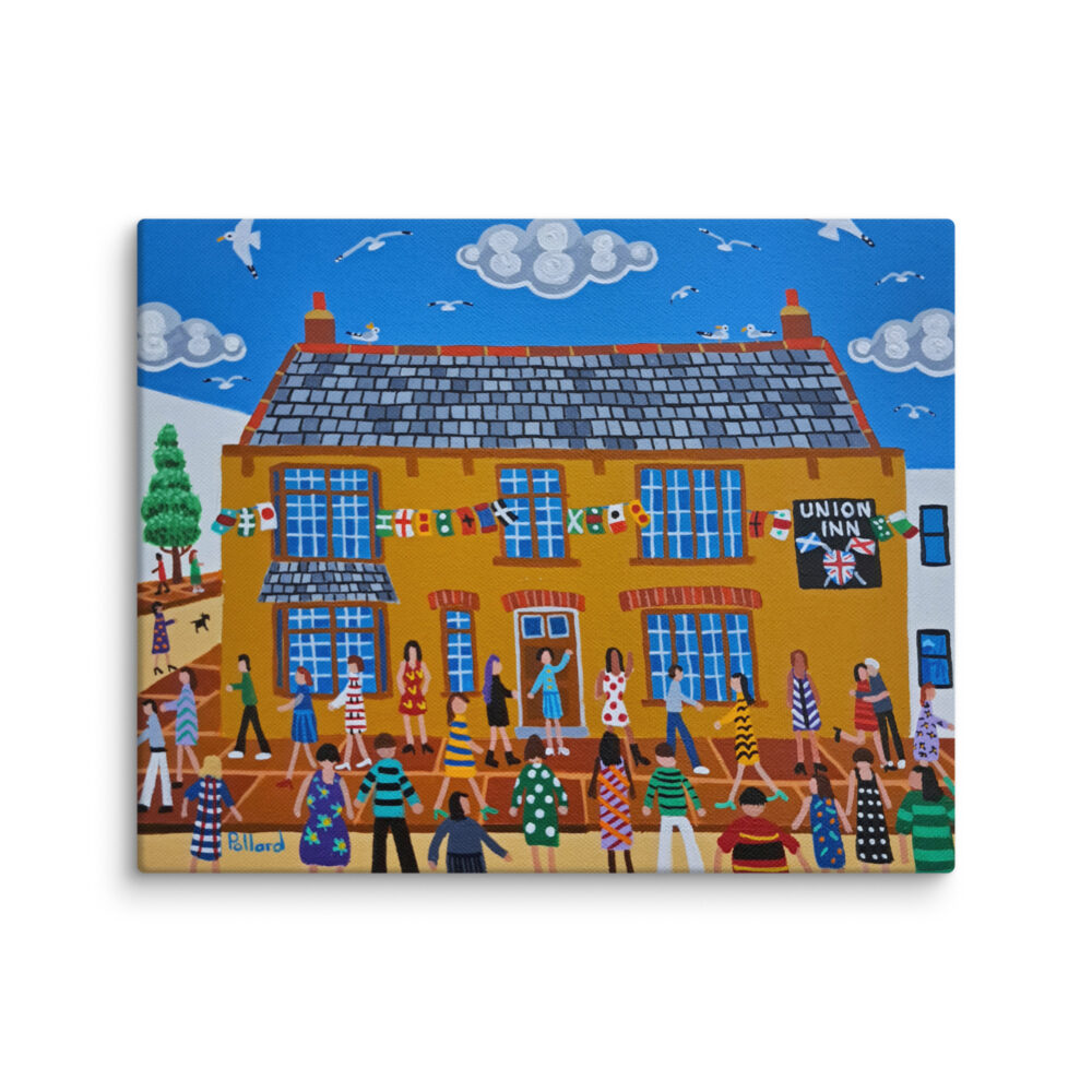 Union Inn 8"x10" Unframed Canvas Print