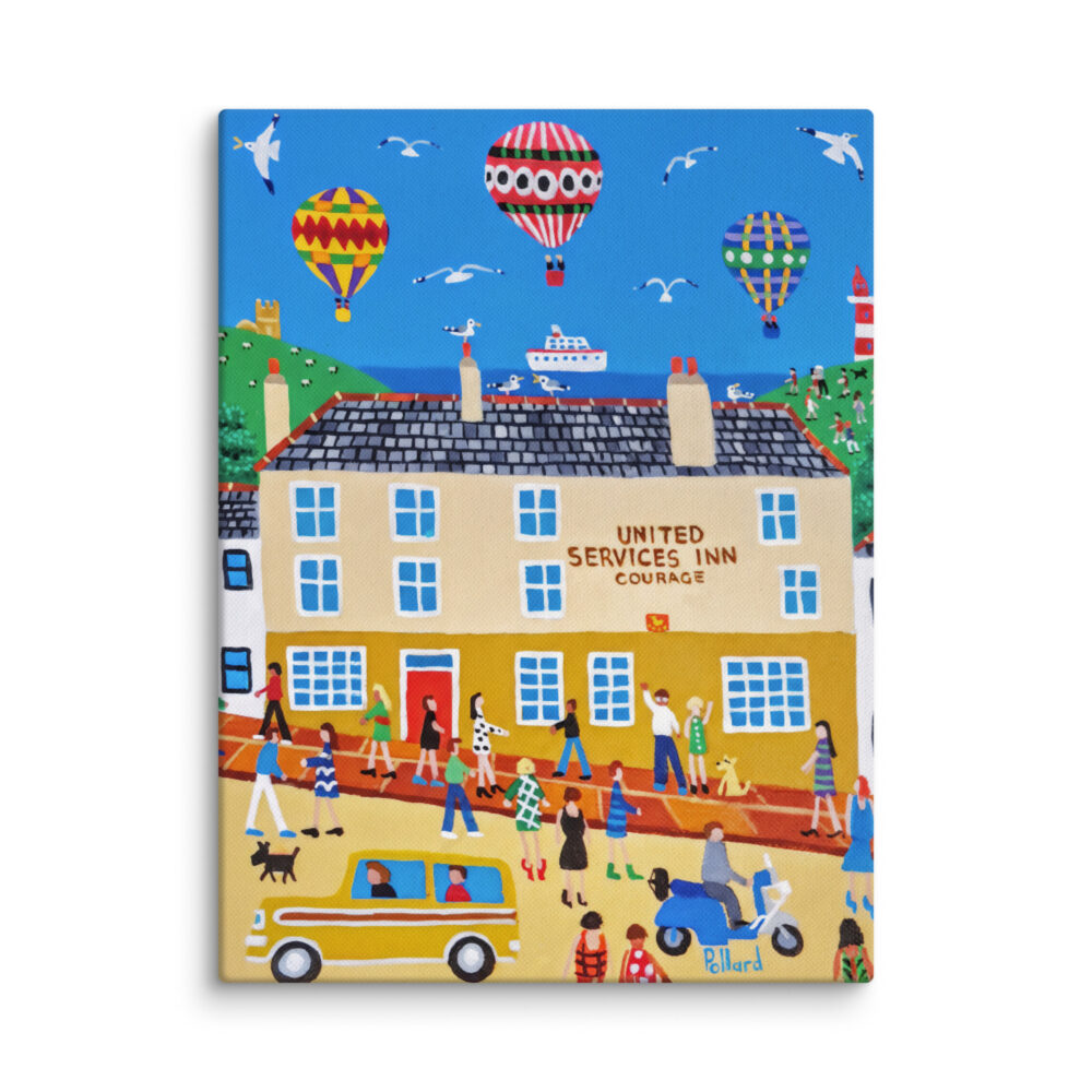 United Services 9"x12" Unframed Canvas Print